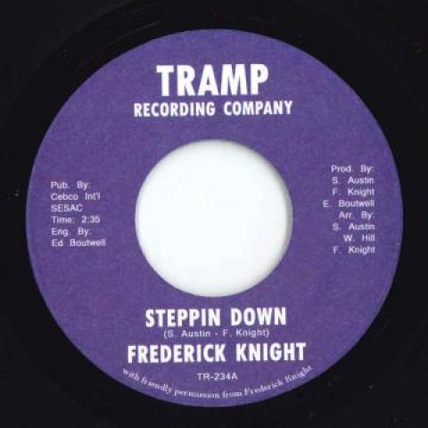 7-дюймовая пластинка ФРЕДЕРИК НАЙТ - Steppin Down / Heart Complication TR234 Tramp 2018 Европа Соул/Фанк
7-дюймовая пластинка ФРЕДЕРИК НАЙТ - Steppin Down / Heart Complication TR234 Tramp 2018 Европа Соул/Фанк
