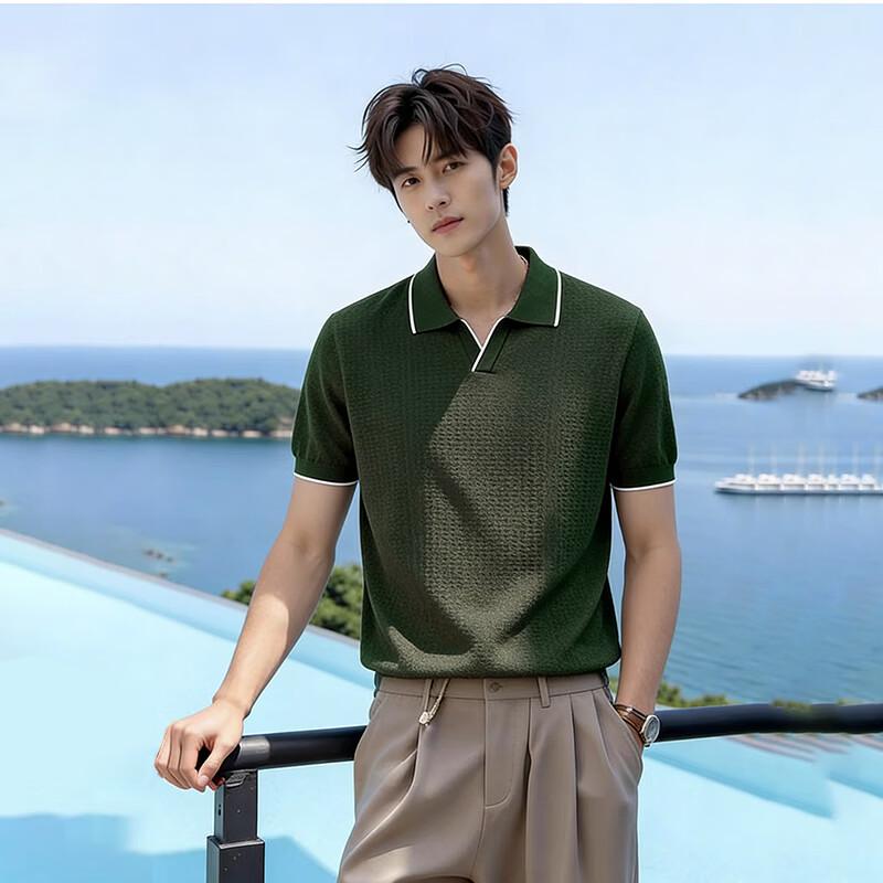 Fengmao Men s Summer Cooling Linen Blend Knit Polo Shirt 185/2XL
Fengmao Men s Summer Cooling Linen Blend Knit Polo Shirt 185/2XL