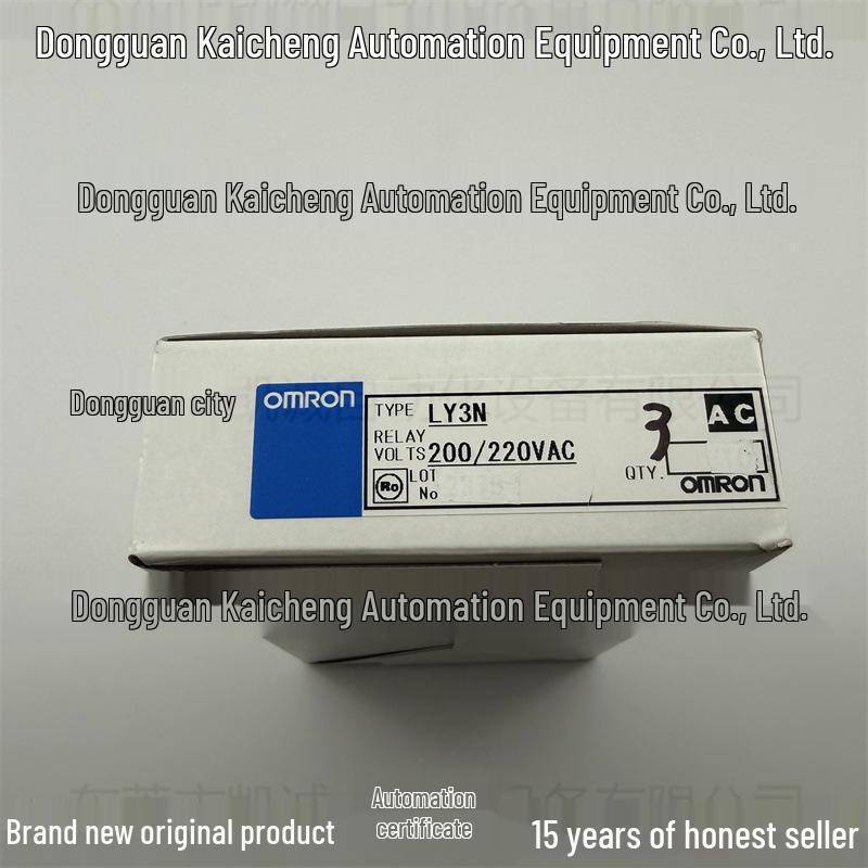 Omron LY3N AC200/220 High-Power Relay with Built-in Operation Indicator No
Omron LY3N AC200/220 High-Power Relay with Built-in Operation Indicator No