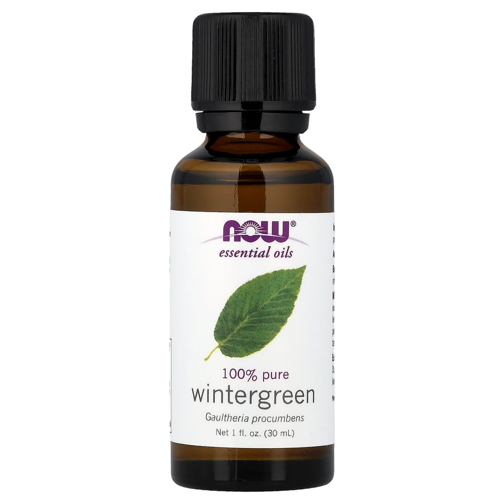 Now Foods 100% Pure Wintergreen Essential Oil, 30ml (1 fl oz)
Now Foods 100% Pure Wintergreen Essential Oil, 30ml (1 fl oz)