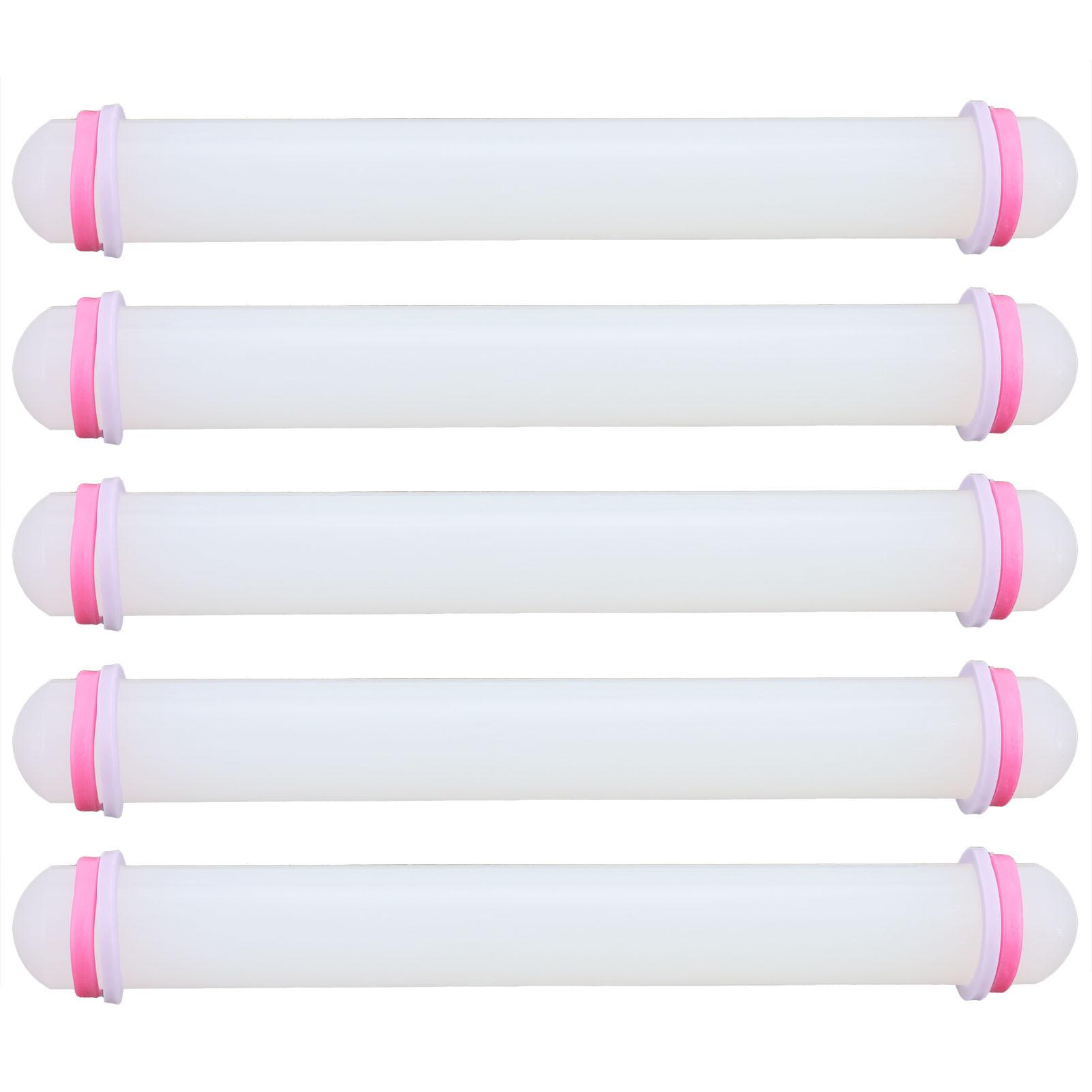 5Pcs NonStick Rolling Pin Food Grade Soft Pottery Clay Roller Baking Tool for Kitchen
5Pcs NonStick Rolling Pin Food Grade Soft Pottery Clay Roller Baking Tool for Kitchen