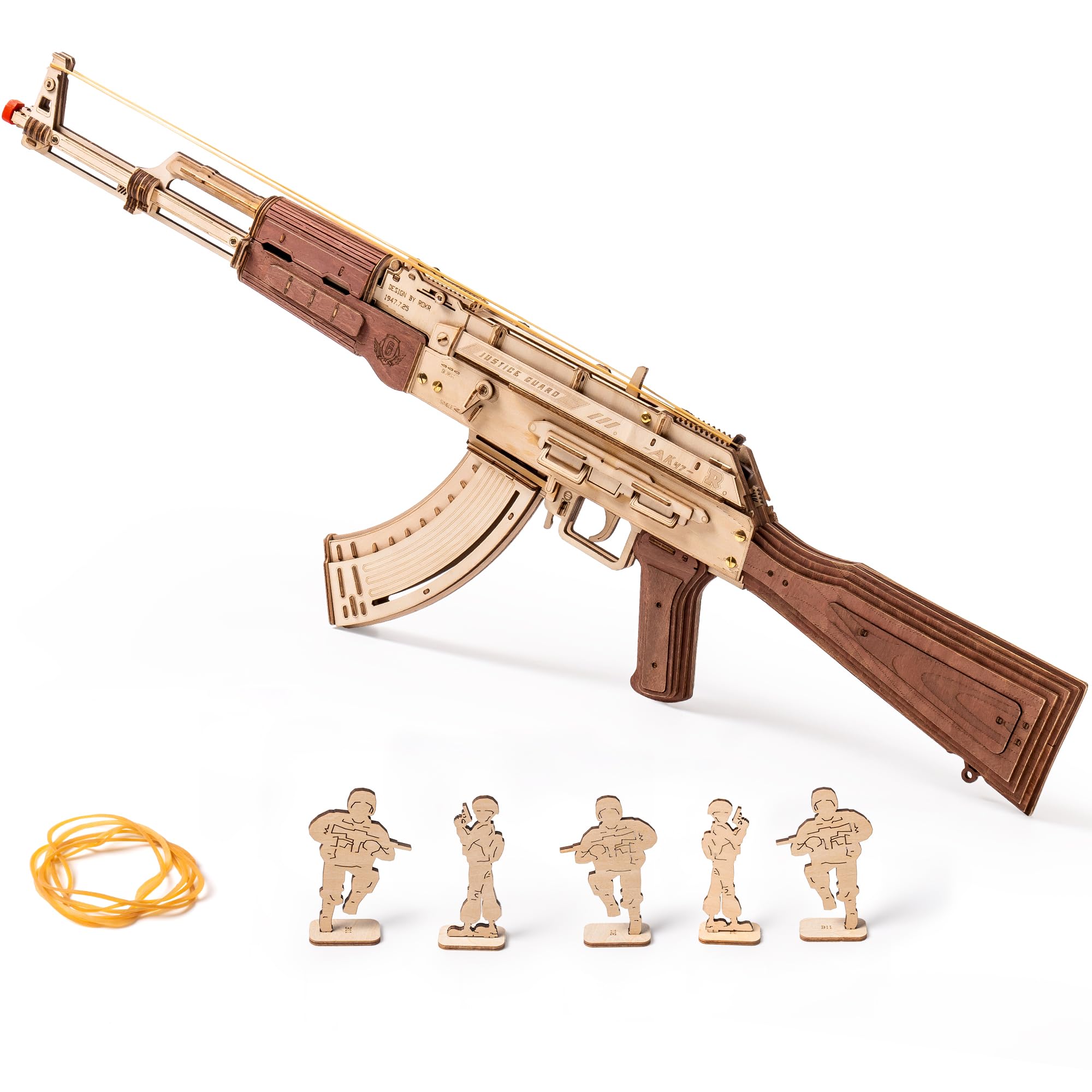 Robotime Rokr Автоматическая винтовка AK47 3D Деревянный Пистолет Забавный DIY Building Block Игрушки для детей Взрослых Страж правосудия Деревянная головоломкаLQ901
Robotime Rokr Автоматическая винтовка AK47 3D Деревянный Пистолет Забавный DIY Building Block Игрушки для детей Взрослых Страж правосудия Деревянная головоломкаLQ901