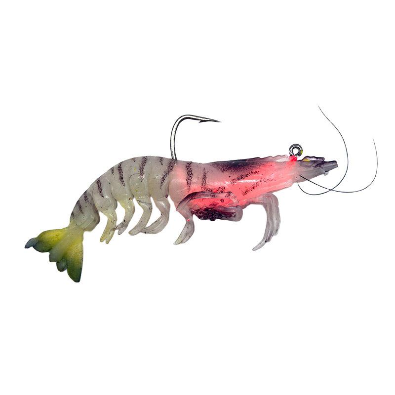 Lead Shrimp Lure: Multi-Section, Bass-Catching, Vibrating, Treble Hook for Freshwater and Seawater. 8g Single
Lead Shrimp Lure: Multi-Section, Bass-Catching, Vibrating, Treble Hook for Freshwater and Seawater. 8g Single