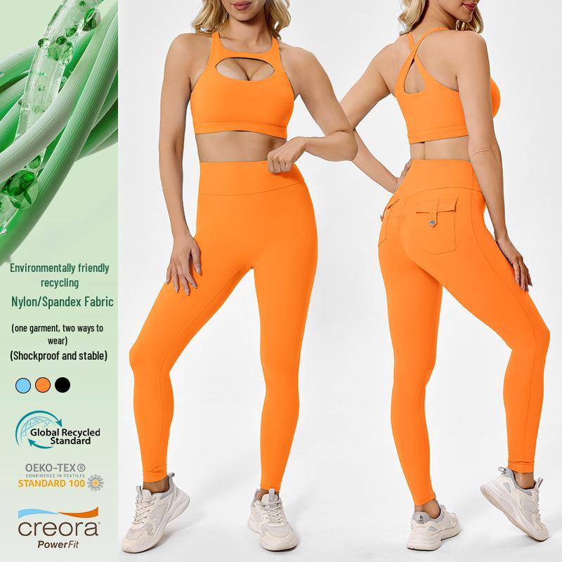 Eco-friendly Women s Yoga and Fitness Set: High Waist Hip Lift Tight Vest and Leggings S
Eco-friendly Women s Yoga and Fitness Set: High Waist Hip Lift Tight Vest and Leggings S