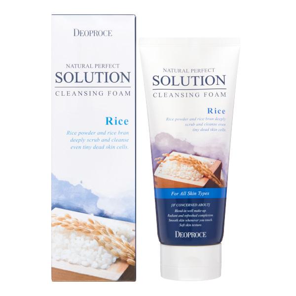 Пенка для глубокого очищения кожи с рисовой пудрой DEOPROCE NATURAL PERFECT SOLUTION CLEANSING FOAM DEEP CLEANSING 170г
Пенка для глубокого очищения кожи с рисовой пудрой DEOPROCE NATURAL PERFECT SOLUTION CLEANSING FOAM DEEP CLEANSING 170г