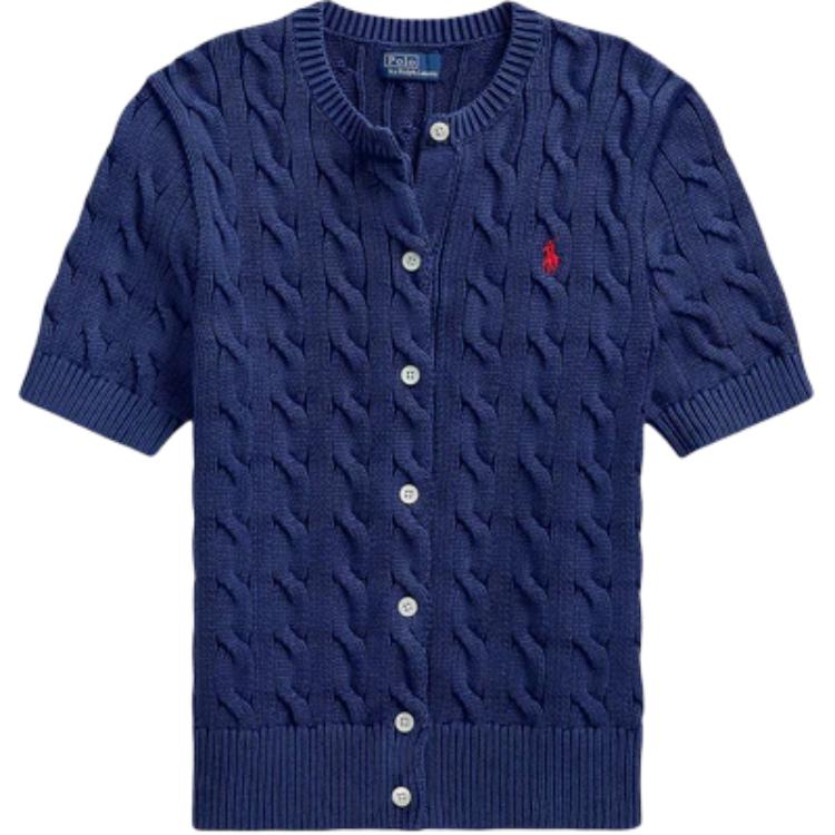 Polo Ralph Lauren Однотонный трикотажный топ с коротким рукавом и круглым вырезом для женщин 211965756-001 L
Polo Ralph Lauren Однотонный трикотажный топ с коротким рукавом и круглым вырезом для женщин 211965756-001 L