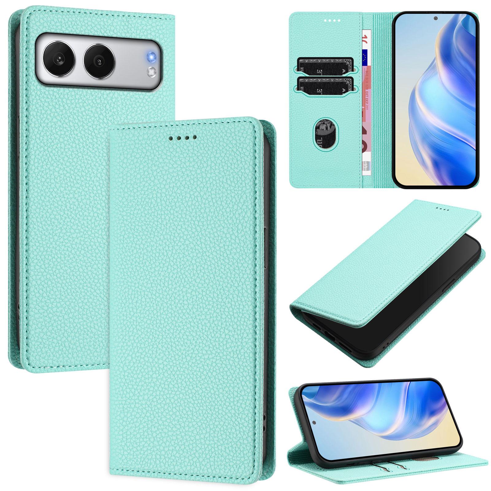 For OnePlus Nord 4 Wallet Case RFID Blocking Litchi Texture Leather Mobile Cover Mint Green
For OnePlus Nord 4 Wallet Case RFID Blocking Litchi Texture Leather Mobile Cover Mint Green