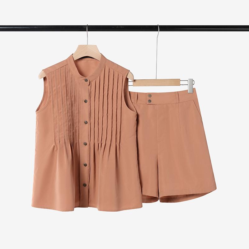 ZANZEA Женские майки без рукавов и шорты Летние костюмы-двойки 5XL коричневый
ZANZEA Женские майки без рукавов и шорты Летние костюмы-двойки 5XL коричневый