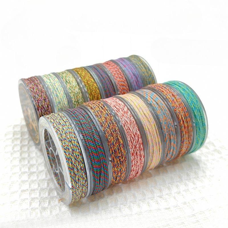 Hand-rubbed Cotton Thread Bodhi Wenwan Thread Rope,Tassel Sui Non-elastic Wear-resistant String, Bead-woven Tibetan Hand Rope 30 shares 5 meters
Hand-rubbed Cotton Thread Bodhi Wenwan Thread Rope,Tassel Sui Non-elastic Wear-resistant String, Bead-woven Tibetan Hand Rope 30 shares 5 meters