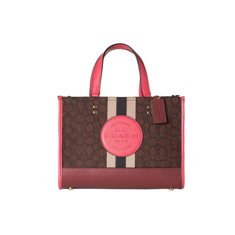 Coach Dempsey 30 Striped Logo Decor Canvas And Leather Tote Bag Women tote Brown 4113-IMTN8 Basic Set (Bag+Dust Bag)
Coach Dempsey 30 Striped Logo Decor Canvas And Leather Tote Bag Women tote Brown 4113-IMTN8 Basic Set (Bag+Dust Bag)