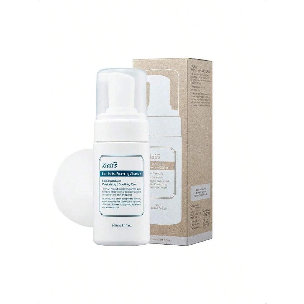 Дорогий, Klairs Rich Moist Foaming Cleanser 100мл, Гіпоалергенний засіб для вмивання обличчя, Для чутливої шкіри
Дорогий, Klairs Rich Moist Foaming Cleanser 100мл, Гіпоалергенний засіб для вмивання обличчя, Для чутливої шкіри