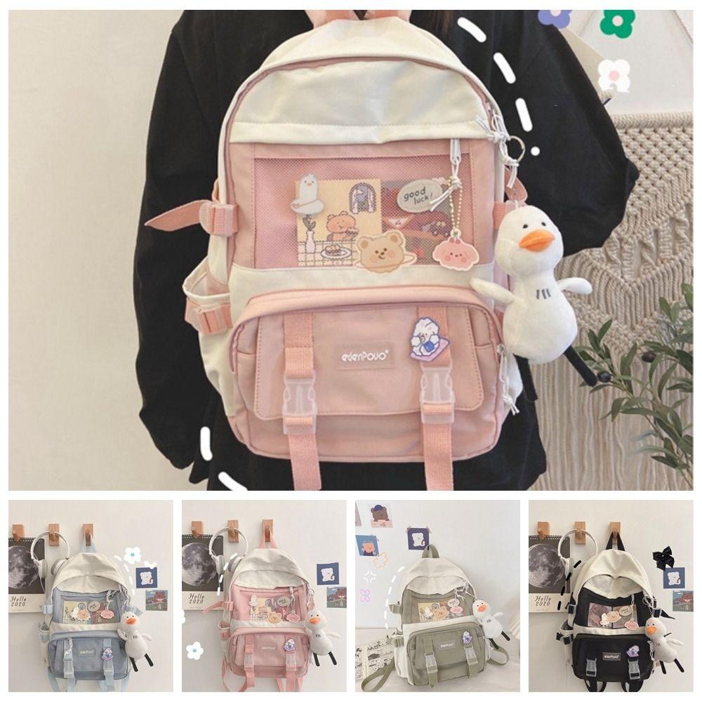 Рюкзак большой емкости в студенческом стиле Harajuku, школьная сумка, простая холщовая школьная сумка для девочек
Рюкзак большой емкости в студенческом стиле Harajuku, школьная сумка, простая холщовая школьная сумка для девочек