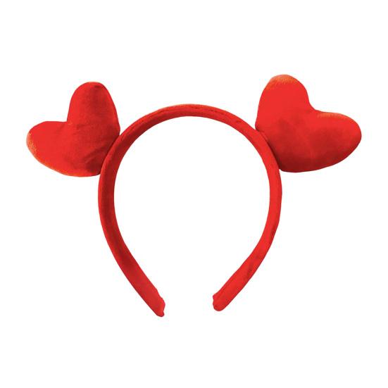 Headband Red Heart Decor Lightweight Elastic Hair Hoop Valentine Day Hairband Women Versatile Hair Accessory
Headband Red Heart Decor Lightweight Elastic Hair Hoop Valentine Day Hairband Women Versatile Hair Accessory
