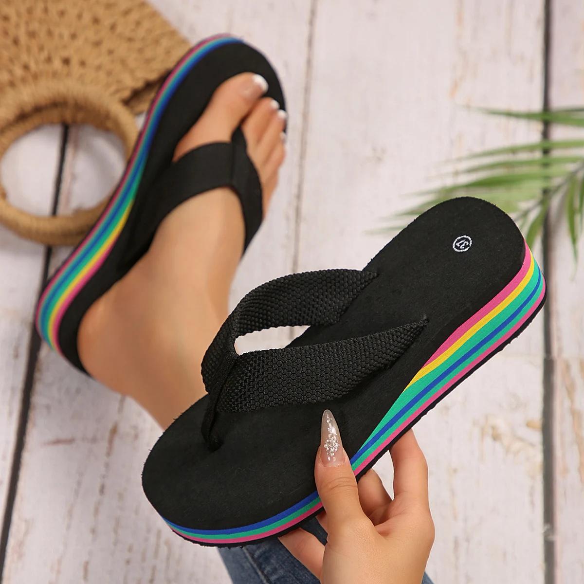 Women Trend 2025 New Platform Sandals Outdoor Flip Flops Beach Designer Shoes Women Comfortable Slip on Slippers Slides Women 37 чорний
Women Trend 2025 New Platform Sandals Outdoor Flip Flops Beach Designer Shoes Women Comfortable Slip on Slippers Slides Women 37 чорний