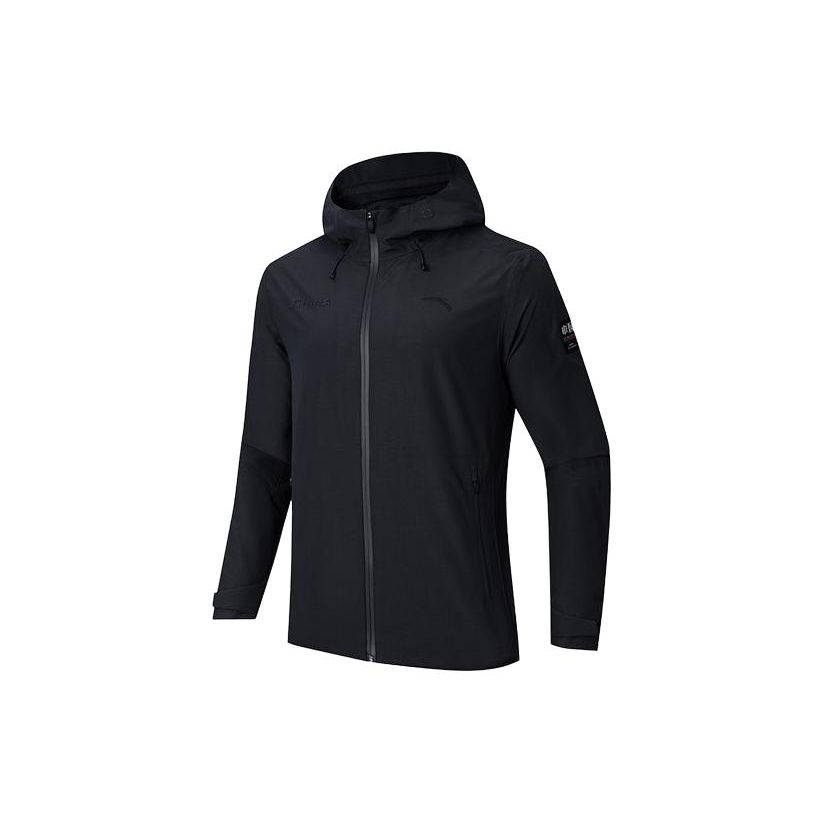 Anta Training Series Hooded Solid Color Zipper Design Waterproof Windproof Jacket Men Jacket Basic-Black 152417635-6 M
Anta Training Series Hooded Solid Color Zipper Design Waterproof Windproof Jacket Men Jacket Basic-Black 152417635-6 M