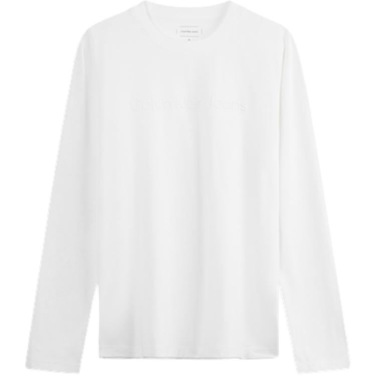 Calvin Klein Однотонная повседневная футболка с круглым вырезом и длинным рукавом с тиснеными буквами, мужские топы, цвет лунный-белый J326899-YAF XL
Calvin Klein Однотонная повседневная футболка с круглым вырезом и длинным рукавом с тиснеными буквами, мужские топы, цвет лунный-белый J326899-YAF XL