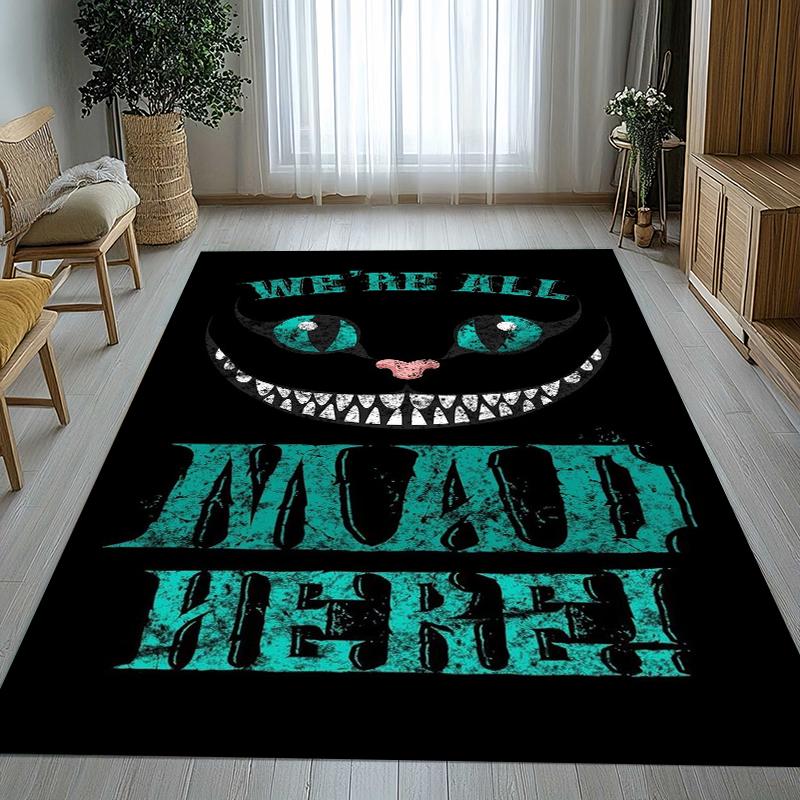 Alice in Wonderland Cartoon Cheshire Cat Living Room Non-Slip Area Rug Soft Carpet for Bedroom Playroom Sofa,Home Decor Doormat 40x60cm
Alice in Wonderland Cartoon Cheshire Cat Living Room Non-Slip Area Rug Soft Carpet for Bedroom Playroom Sofa,Home Decor Doormat 40x60cm