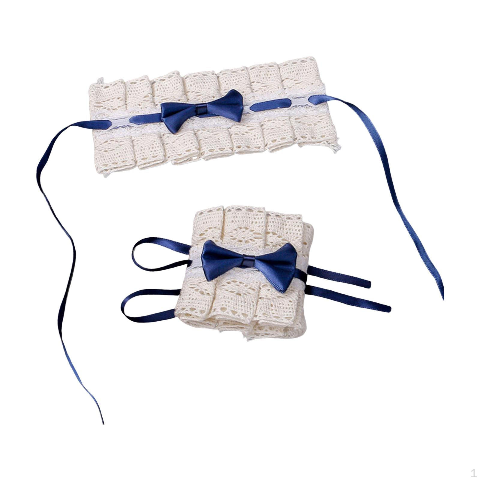 Anime Cosplay Accessories Lolita Hand Sleeve Wrist Cuffs for Wedding темно-синього кольору
Anime Cosplay Accessories Lolita Hand Sleeve Wrist Cuffs for Wedding темно-синього кольору