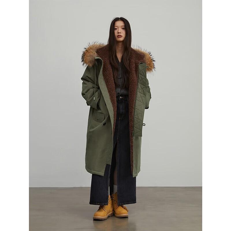 Fu Zhi En Manchester Old Story Loose Long Hooded Down Parka S
Fu Zhi En Manchester Old Story Loose Long Hooded Down Parka S