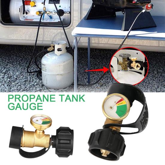 Propane Tank Gauge Level Indicator Universal Propane Gauge Easy Installation Widely Used Color Coded Gas Pressure Meter жовтий/чорний
Propane Tank Gauge Level Indicator Universal Propane Gauge Easy Installation Widely Used Color Coded Gas Pressure Meter жовтий/чорний