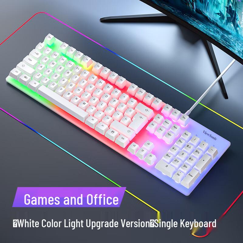 You Shi Wired Mechanical Feel Keyboard and Mouse Combo
You Shi Wired Mechanical Feel Keyboard and Mouse Combo