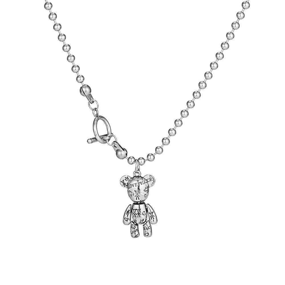 Adjustable Cute Bear Pendant Hoodie Chain
Adjustable Cute Bear Pendant Hoodie Chain