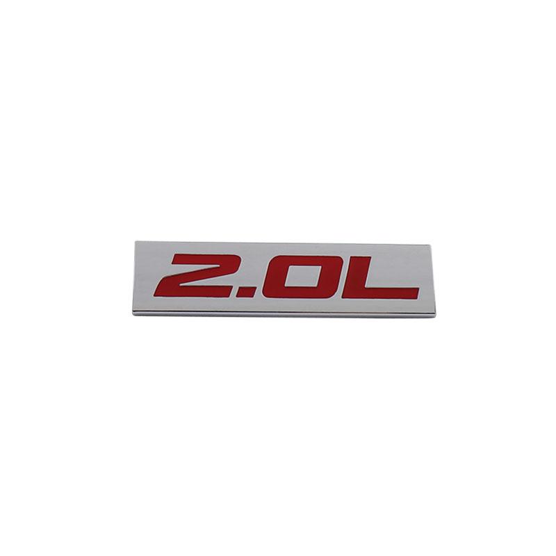 Premium 2.0L 2.0 L for Universal car Engine Hood Fender trunk Tail Rear Bonnet Nameplate Decal Emblem Badge Sticker ban-chrome-red
Premium 2.0L 2.0 L for Universal car Engine Hood Fender trunk Tail Rear Bonnet Nameplate Decal Emblem Badge Sticker ban-chrome-red