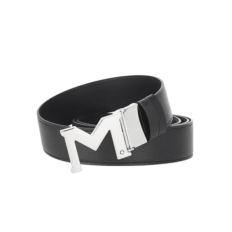 Шкіряний двосторонній ремінь Montblanc з пряжкою M-Buckle
Шкіряний двосторонній ремінь Montblanc з пряжкою M-Buckle