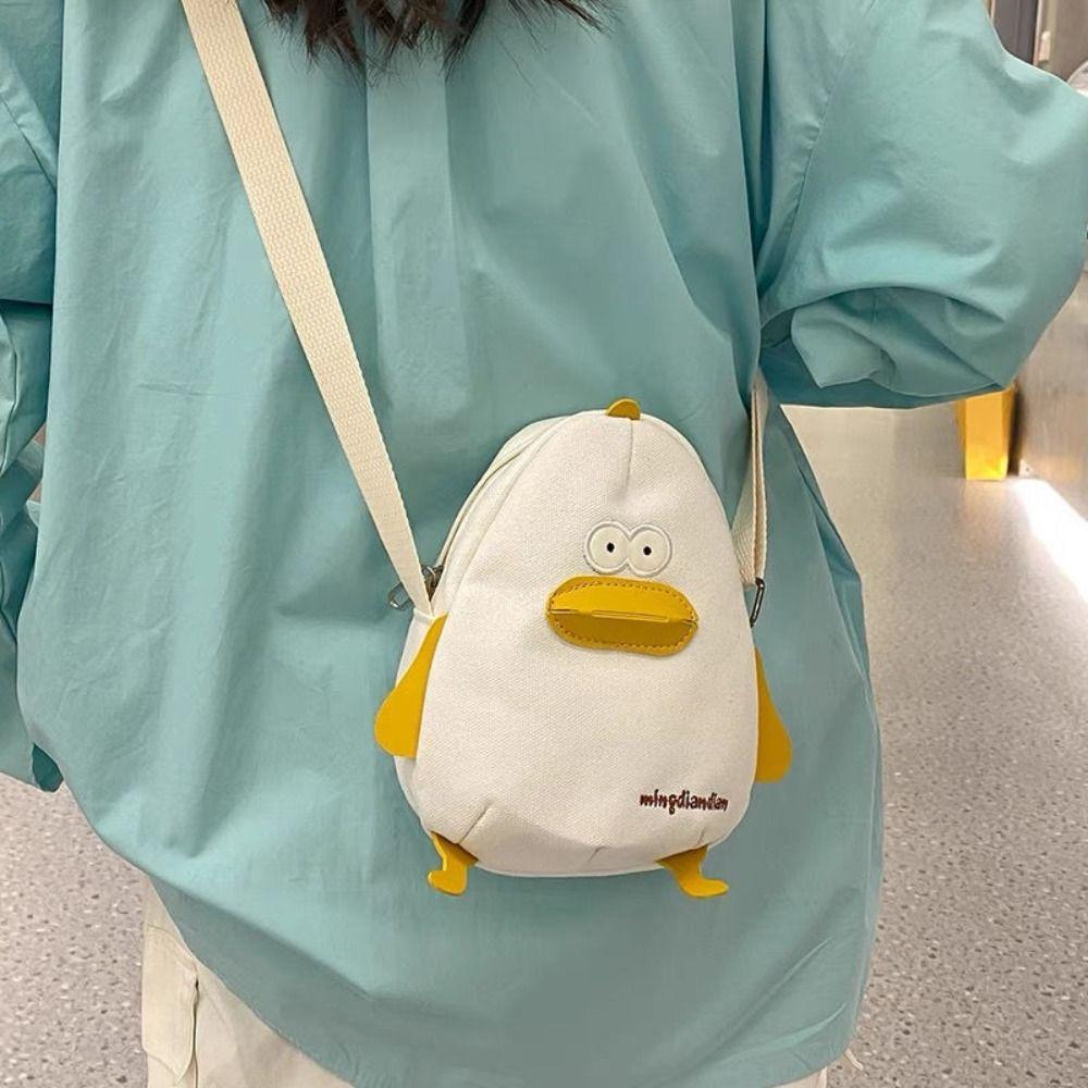Полотно Смішна сумка через плече Chick Мультяшна мила сумочка Проста маленька сумка-мессенджер Вулична білий
Полотно Смішна сумка через плече Chick Мультяшна мила сумочка Проста маленька сумка-мессенджер Вулична білий