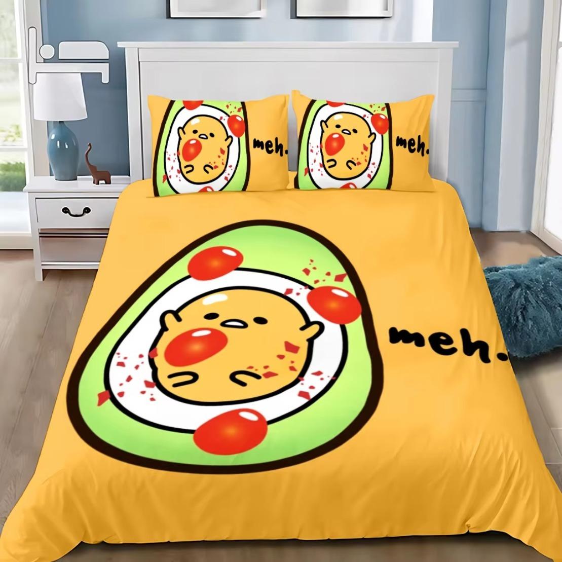 Comforter Funny Lazy Egg G-Gudetama Bedding Set Adult Boy Girl Bedroom Decoration Single Double Large Size Comforter (quilt)-EU Single(135*200cm)3pcs
Comforter Funny Lazy Egg G-Gudetama Bedding Set Adult Boy Girl Bedroom Decoration Single Double Large Size Comforter (quilt)-EU Single(135*200cm)3pcs