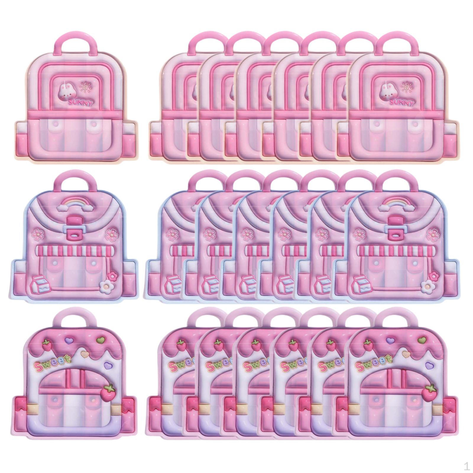 21 Pieces Backpack Gift Bags Small Sealed Packaging Storage for Candy Pink
21 Pieces Backpack Gift Bags Small Sealed Packaging Storage for Candy Pink