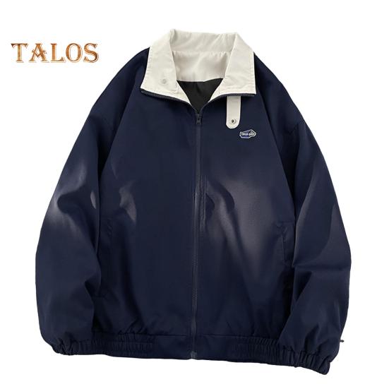 Мужской кардиган, куртка с лацканами, длинный рукав, застежка-молния, цветной дизайн, куртка, пальто с карманами, свободный крой, верхняя одежда M темно-синий
Мужской кардиган, куртка с лацканами, длинный рукав, застежка-молния, цветной дизайн, куртка, пальто с карманами, свободный крой, верхняя одежда M темно-синий