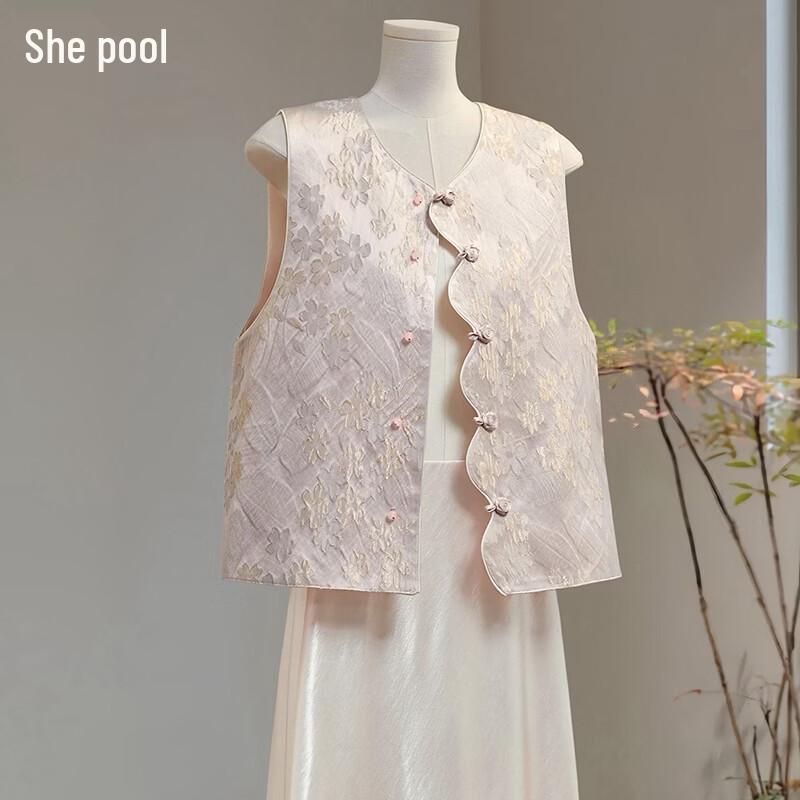 Women s New Chinese Style Jacquard Vest S
Women s New Chinese Style Jacquard Vest S