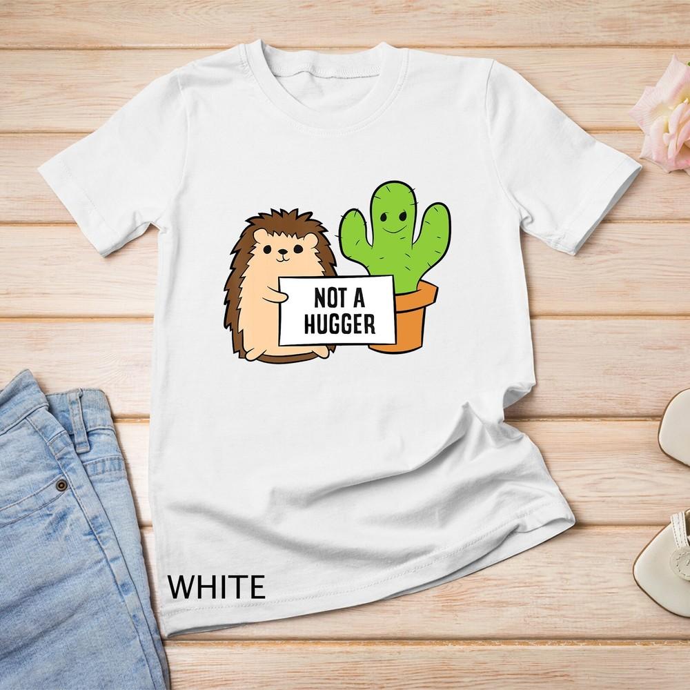Funny Hedgehog Not A Hugger Cactus Hedgehog Unisex T-shirt XL
Funny Hedgehog Not A Hugger Cactus Hedgehog Unisex T-shirt XL