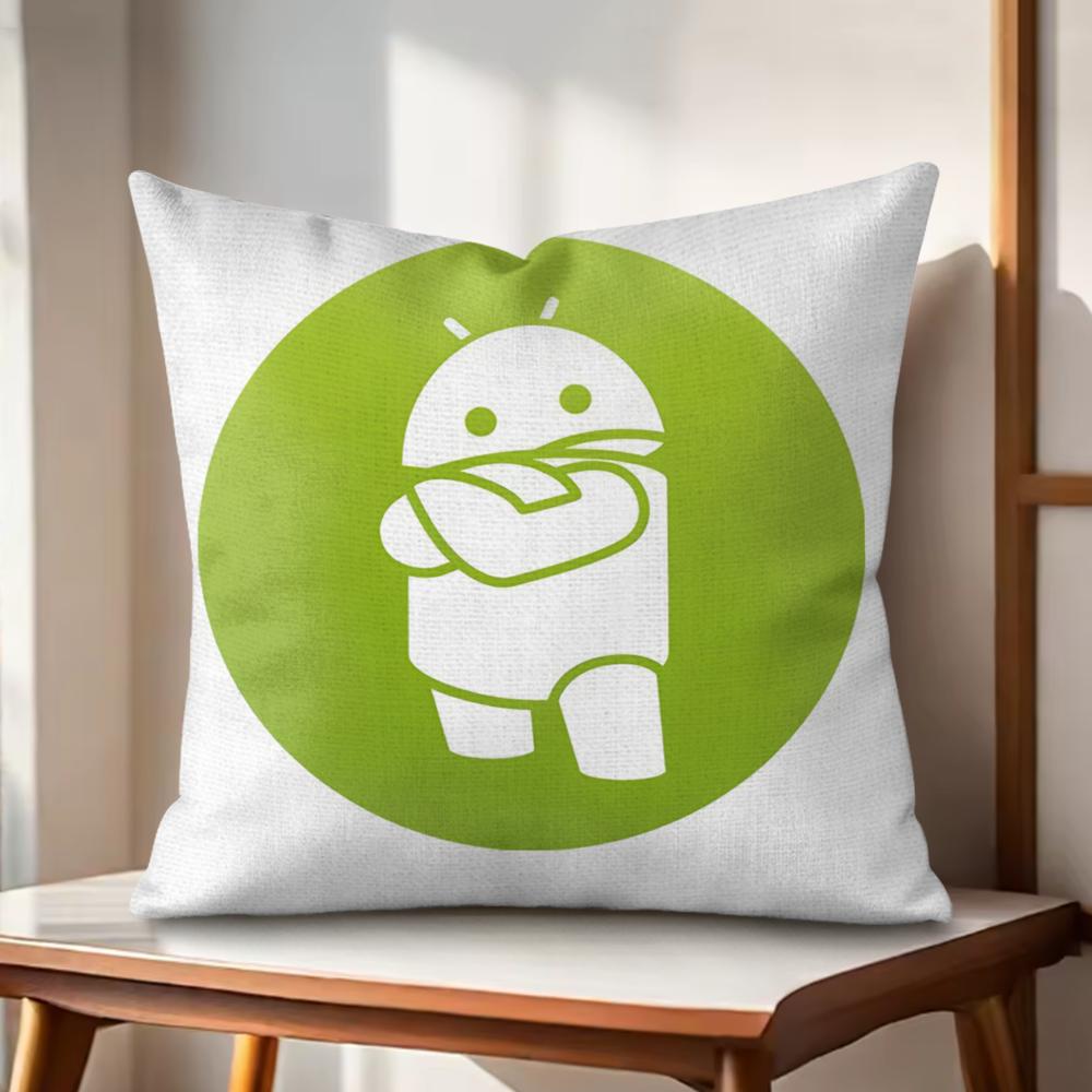Cool AAndroid Cushion Cover Natural Linen Organic Fabric DoubleSided Printing Couch Pillow Covers Home Decor 30x30cm
Cool AAndroid Cushion Cover Natural Linen Organic Fabric DoubleSided Printing Couch Pillow Covers Home Decor 30x30cm