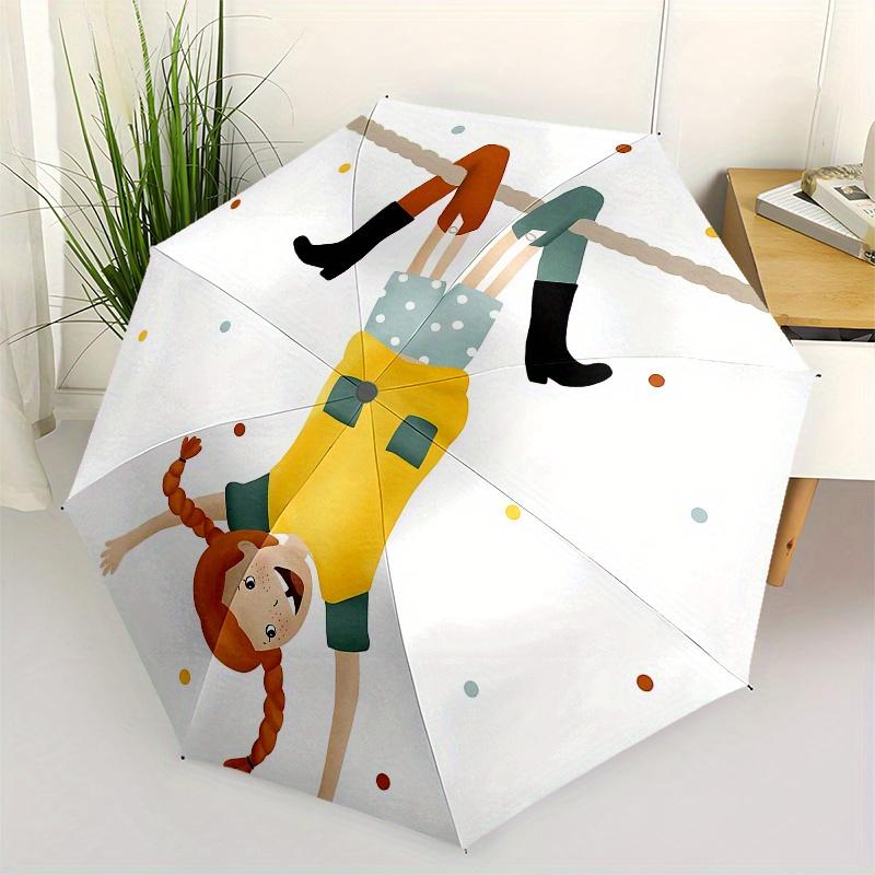Pippi Longstocking Automatic Opening and Closing Umbrella, Compact Travel Umbrella, Lightweight and Portable, Suitable for Beach Commuting B
Pippi Longstocking Automatic Opening and Closing Umbrella, Compact Travel Umbrella, Lightweight and Portable, Suitable for Beach Commuting B