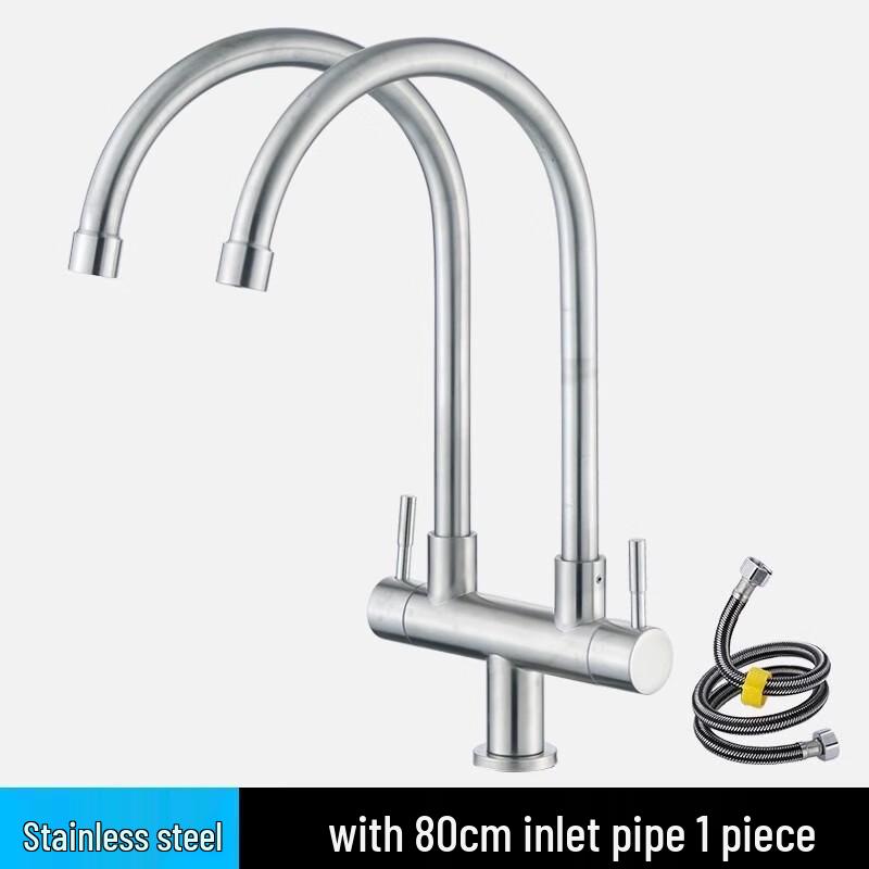 TLXT Wall-Mounted Kitchen Faucet
TLXT Wall-Mounted Kitchen Faucet