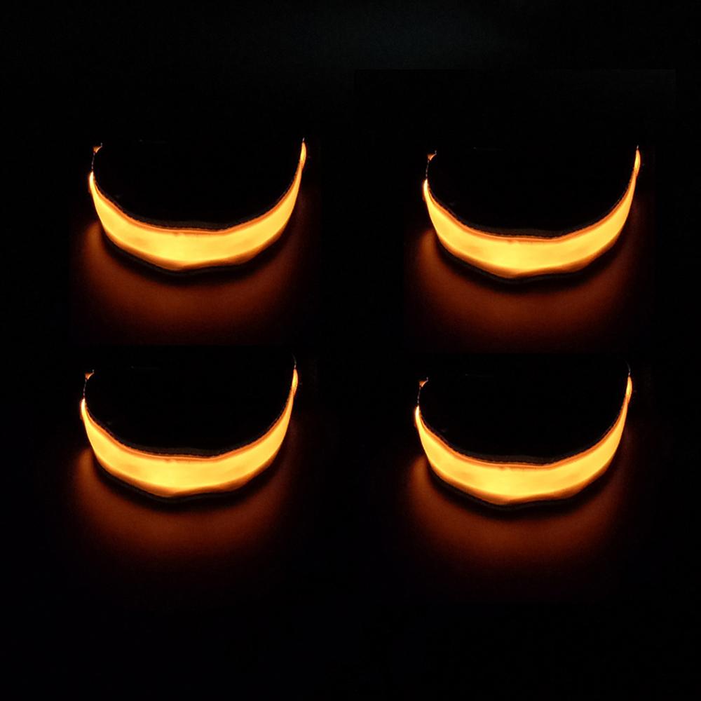 4 Pieces Yellow LED Flashing Wristbands with Reflector, flashing light, Sports Armbands
4 Pieces Yellow LED Flashing Wristbands with Reflector, flashing light, Sports Armbands