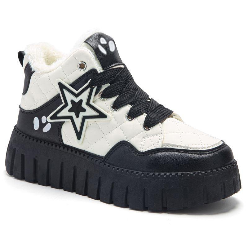 22 winter new sports students fleece thickened large cotton shoes muffin cotton shoes high-top shoes hongjie 35
22 winter new sports students fleece thickened large cotton shoes muffin cotton shoes high-top shoes hongjie 35