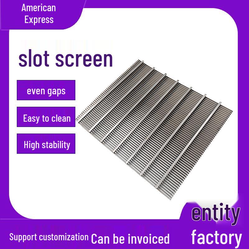 V-Shaped Wire Mesh Screen: Trapezoidal Wedge Wire Filter Plate for Mineral and Sand Mill Applications
V-Shaped Wire Mesh Screen: Trapezoidal Wedge Wire Filter Plate for Mineral and Sand Mill Applications