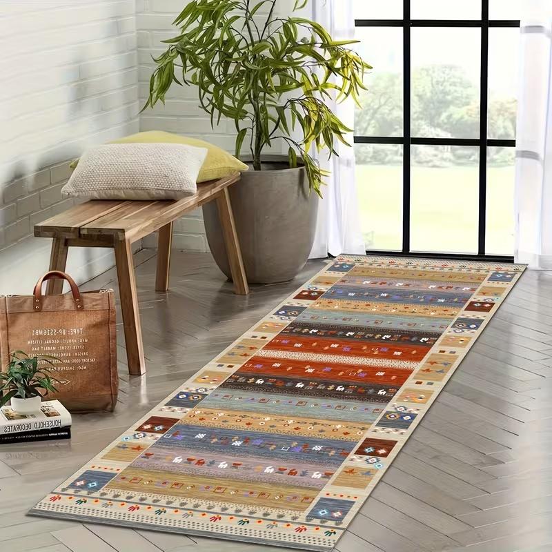 Easy Maintenance Coral Fleece Carpet Creative Color Blocks for Kitchen Corridor Laundry Room Dining Room Rug for Decor 40cm x 120cm
Easy Maintenance Coral Fleece Carpet Creative Color Blocks for Kitchen Corridor Laundry Room Dining Room Rug for Decor 40cm x 120cm