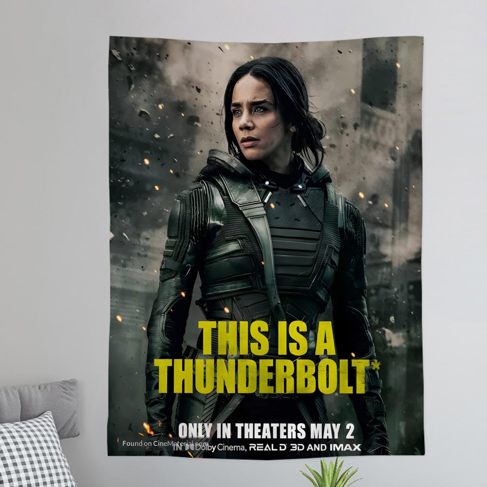 TThunderbolts 2025 Movie Anime Tapestry Wall Hanging Decoration Household Wall Hanging Home Decor 74x94cm(29x37in)
TThunderbolts 2025 Movie Anime Tapestry Wall Hanging Decoration Household Wall Hanging Home Decor 74x94cm(29x37in)