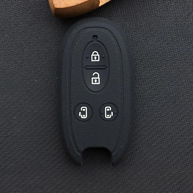 silicone rubber key cover case shell protector for Suzuki Spacia Stingray Wagon R Alto Solio Concept KCar Automatic door key чорний
silicone rubber key cover case shell protector for Suzuki Spacia Stingray Wagon R Alto Solio Concept KCar Automatic door key чорний