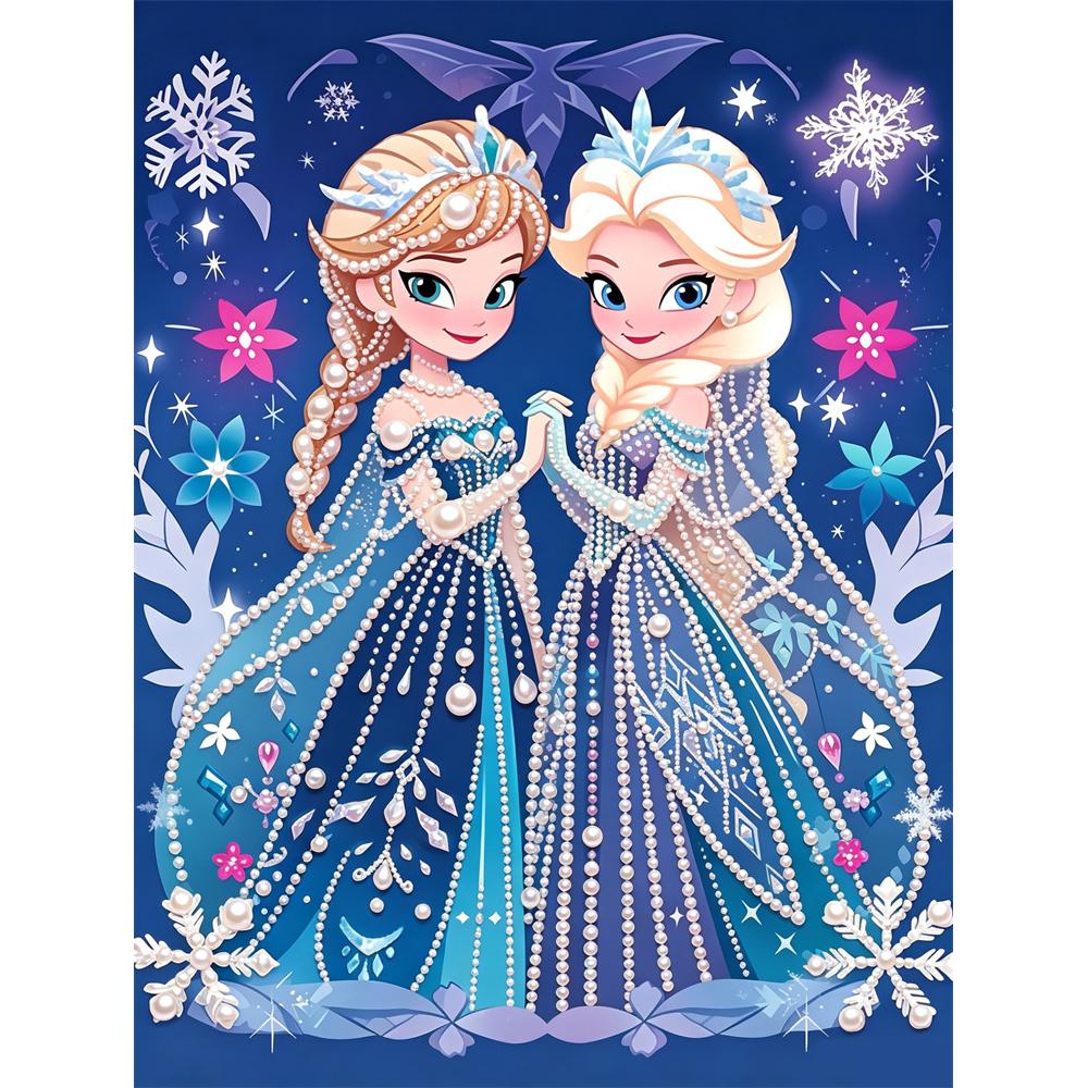 Disney Pearl Painting Anna and ElsaSisters DIY Pearl Art Pearl Painting Kit Pearl Art Painting Wall Suitable for Home Office Decoration Handmade Gifts 30x40
Disney Pearl Painting Anna and ElsaSisters DIY Pearl Art Pearl Painting Kit Pearl Art Painting Wall Suitable for Home Office Decoration Handmade Gifts 30x40