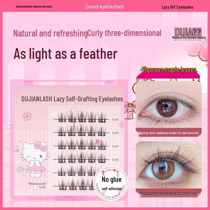 High-Capacity Self-Adhesive Removable Segmented False Eyelashes - Beginner-Friendly, Natural, Single Clump, Visible Lashes
High-Capacity Self-Adhesive Removable Segmented False Eyelashes - Beginner-Friendly, Natural, Single Clump, Visible Lashes