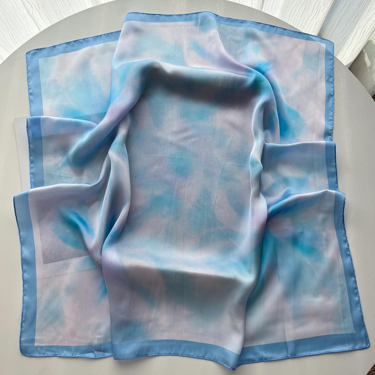 Luxury Color Square Scarf For Women Elegant Hijab Neckerchief Fashion Shawl Wraps Soft Stain Imitation Silk Bandana For Travel
Luxury Color Square Scarf For Women Elegant Hijab Neckerchief Fashion Shawl Wraps Soft Stain Imitation Silk Bandana For Travel