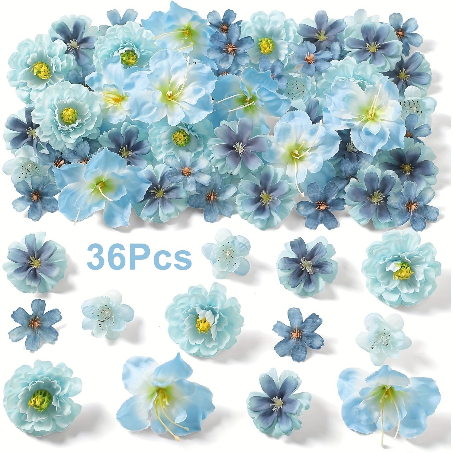 36Pcs Rose Artificial Flowers Mix Fake Flowers for Home Decor Wedding Decoration DIY Craft Gifts Wreath Scrapbook Accessories синій
36Pcs Rose Artificial Flowers Mix Fake Flowers for Home Decor Wedding Decoration DIY Craft Gifts Wreath Scrapbook Accessories синій