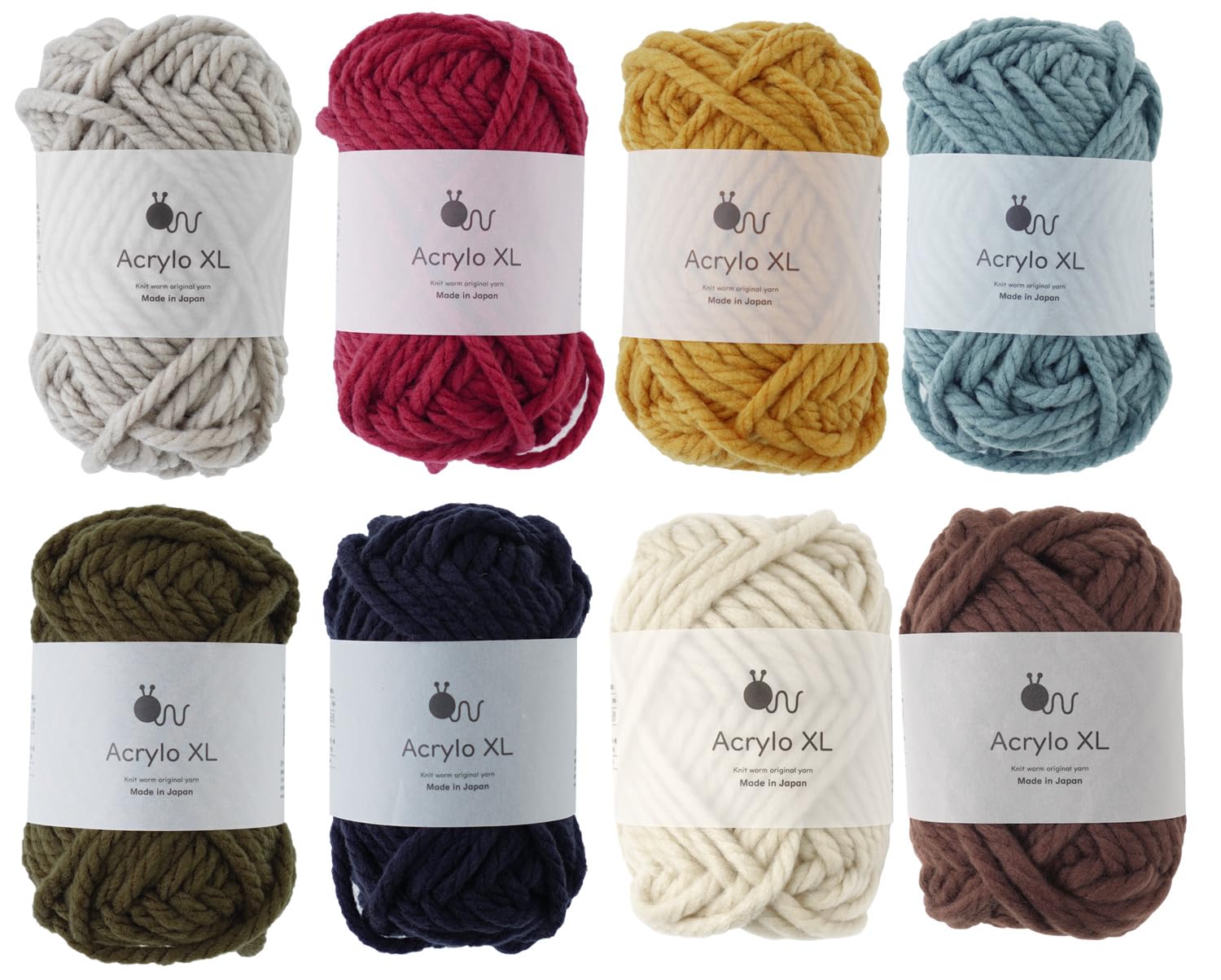 Пряжа из необработанной шерсти 8 мотков Knitworm AcryloXL Acrylo Сверхтолстая Сверхтолстая 50г Набор всех цветов (приблизительно. 27м)
Пряжа из необработанной шерсти 8 мотков Knitworm AcryloXL Acrylo Сверхтолстая Сверхтолстая 50г Набор всех цветов (приблизительно. 27м)