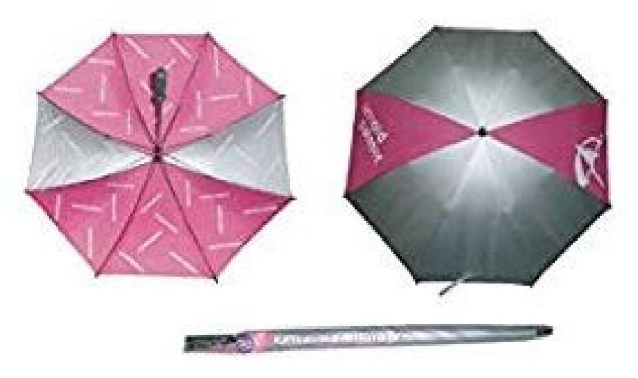 Arnold Palmer Golf For Sunny or Rainy UV Protection Umbrella, Parasol, Days, (Pink/Silver)
Arnold Palmer Golf For Sunny or Rainy UV Protection Umbrella, Parasol, Days, (Pink/Silver)