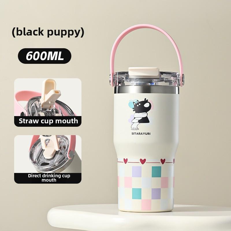 600/900ML 304 Stainless Steel Ice Water Cup With Straw Vacuum Car Thermos Cup Large Portable Double Drink Insulation Cup New 600-900ml
600/900ML 304 Stainless Steel Ice Water Cup With Straw Vacuum Car Thermos Cup Large Portable Double Drink Insulation Cup New 600-900ml
